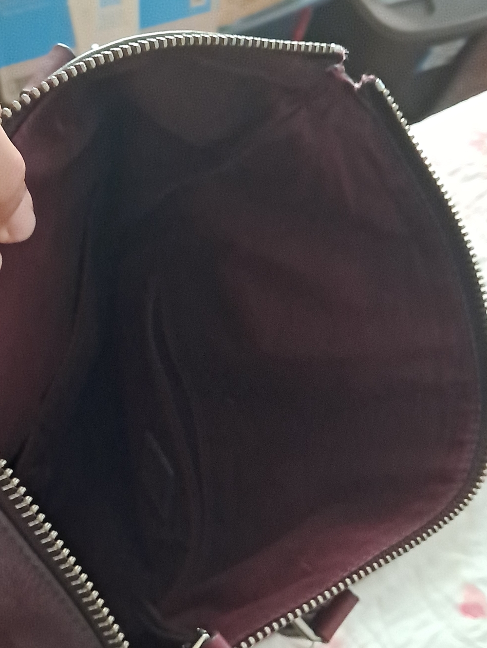 Large Leather Crossbody - Picture 3 of 9